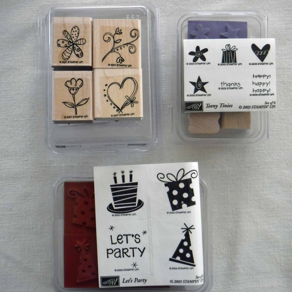 Three Stampin' Up! Stamp Sets